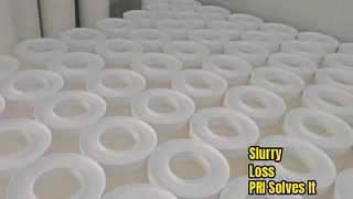 60in 길이 온도 물 필터 7μm 필터링 영역