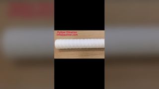 끈으로 감긴 필터