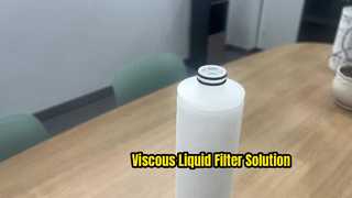 와일링 타입 슬러리 필터 카트리지는