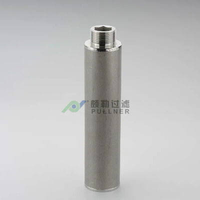 10인치 316L 스테인리스 스틸 합성  Mesh 필터 카트리지는 높은 온도 및 높은 흐름 애플리케이션에 대한 부패 저항