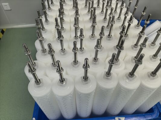 40 인치 콘덴세트 롤링 필터 철산화 제거를 위한 발전소용 3.5m3/h~4.5m3/h 흐름률