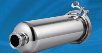 GB150-2011 표준을 준수하는 위-입-하류-출 설계의 건강 품질의 파이프라인 필터레이션 장치