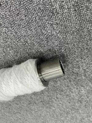 작은 압력 하락과 큰 오염물질 보유 용량을 위해 꿀집 구조를 가진 PLX 시리즈 스트링 윙 높은 흐름 필터 카트리지는