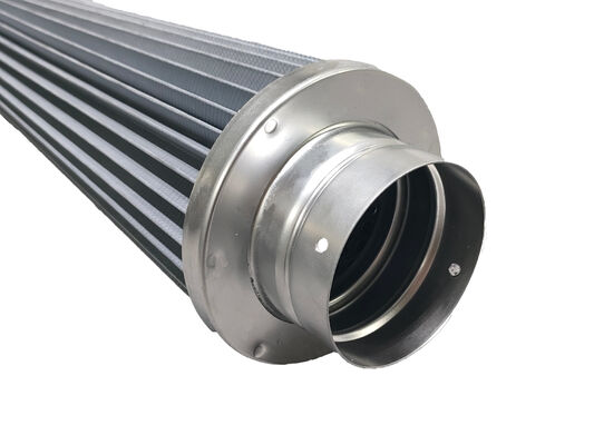 PTS 시리즈 고유량 필터 카트리지, 99.99% 입자 차단 효율 및 탄소 기반 필름 코팅