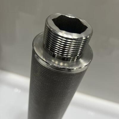 10인치 316L 스테인리스 스틸 합성  Mesh 필터 카트리지는 높은 온도 및 높은 흐름 애플리케이션에 대한 부패 저항