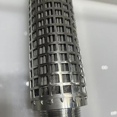 고온 내성 316L 스테인리스 스틸 섬유 필트 플레이트 필터 카트리지