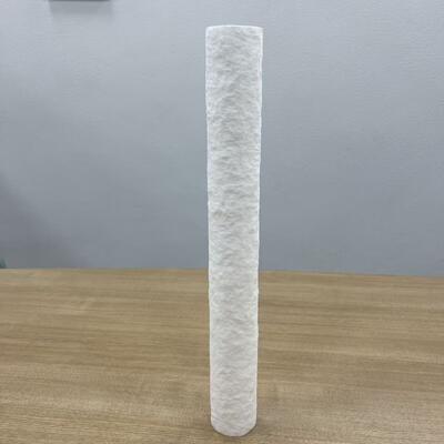 20 Inch Melt Blown Filter Cartridge with Graded Pore Density 100% Pure Polypropylene for High Dirt Holding Capacity