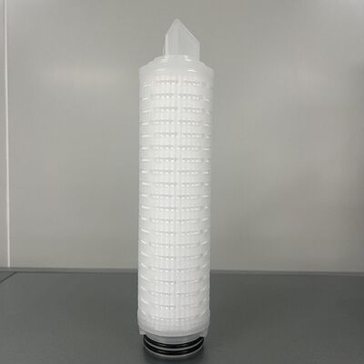 10inch PP Pleated Filter Cartridge with Polypropylene Core and 68.5mm OD for High Flow Filtration