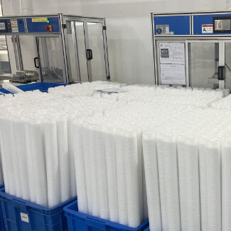 70'의 전력 발전소 필터 카트리지는 1um에서 10um 미크론과 스테인리스 스틸 304/316L