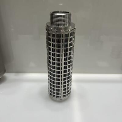 고온 저항성, 점진 포어 크기 및 큰 필터레이션 영역을 가진 스테인레스 스틸 섬유 필트 플레이트 필터 카트리지