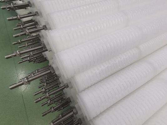 40 인치 콘덴세트 롤링 필터 철산화 제거를 위한 발전소용 3.5m3/h~4.5m3/h 흐름률