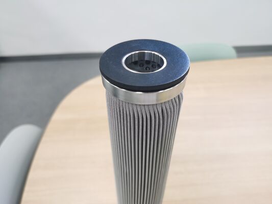 고 온도, 압력 및 경식 저항성 있는 스테인레스 스틸 합성 섬유 필트 필터 카트리지