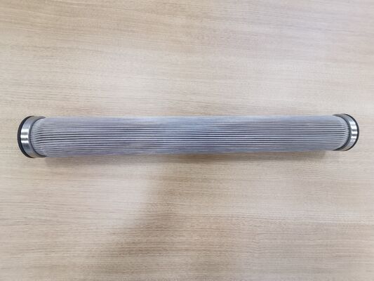 고 온도, 압력 및 경식 저항성 있는 스테인레스 스틸 합성 섬유 필트 필터 카트리지