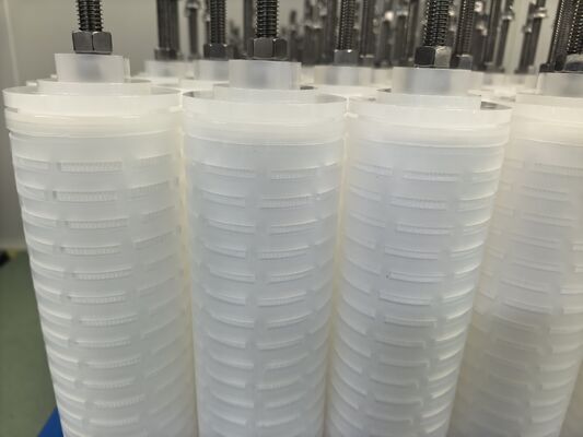 40 인치 콘덴세트 롤링 필터 철산화 제거를 위한 발전소용 3.5m3/h~4.5m3/h 흐름률