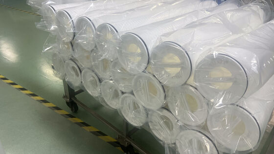 40인치 고유량 필터 카트리지 (110M3/H 유량, PP 필터 미디어, 수처리용)