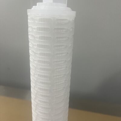 99.98% Filtration Efficiency 226 Fin PPM Series Polypropylene Pleated Water Filter Cartridge for High Viscosity Liquids