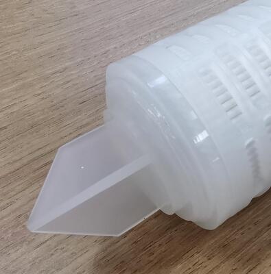 40인치 PTFE 플레이트 필터 카트리지는 높은 흐름 속도 화학 및 고 순수성 액체 필터링을 위해 PTFE 막