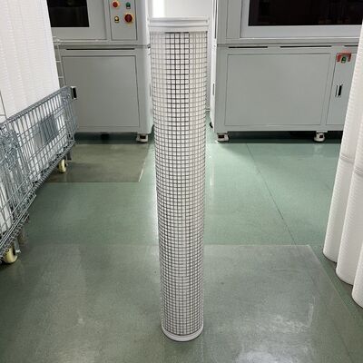 고온 저항성 및 ISO9001 인증을 가진 40 미크론 고 흐름 필터 카트리지는