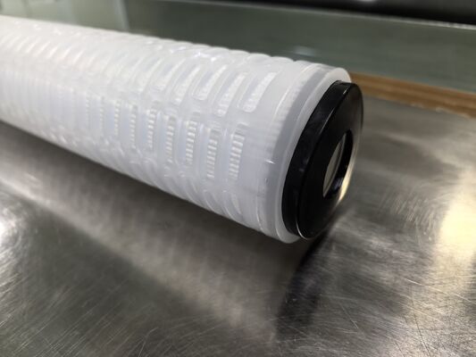 Double open ended connection PES Pleated Filter Cartridge with PES Membrane for  High-Purity Liquid Filtration