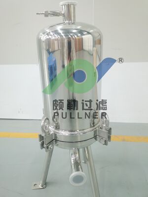 ISO 인증 SS304/316L 다중 카트리지 필터 하우징 RO 전처리 및 산업용 수처리