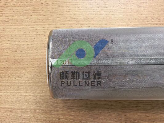 Stainless Steel Filter Cartridge with 120 Mesh Metal Mesh Filter for High Mechanical Strength and Temperature Resistance