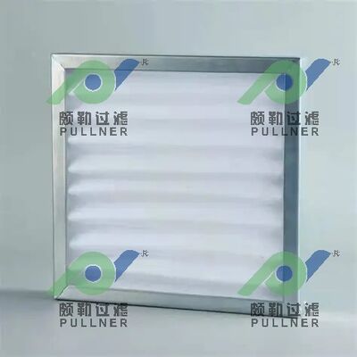 Pocket Air Filter with Synthetic Fiber Media for Large Filtration Area and Customizable Efficiency Grades